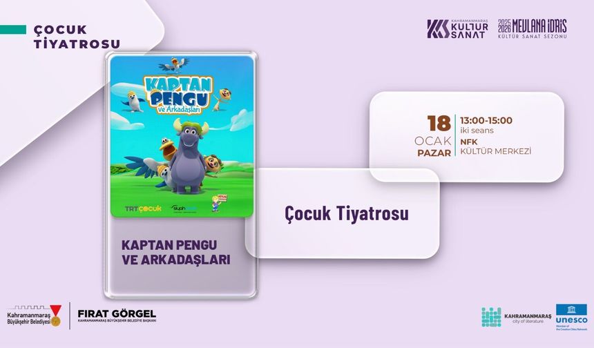 Yarıyıl tatiline özel Kaptan Pengu gösterisi