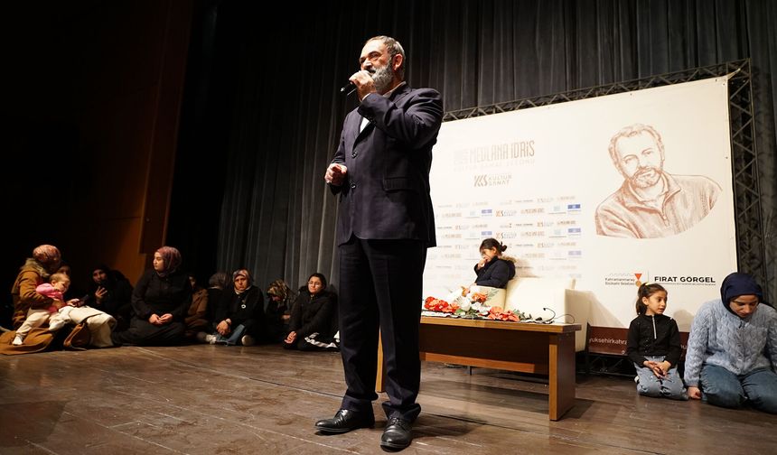 Dursun Ali Erzincanlı, Kahramanmaraş’ta naat ve şiirleriyle gönüllere dokundu