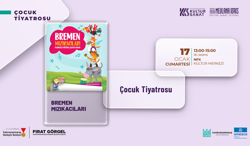 Yarıyıl tatiline tiyatroyla başlangıç: Miniklere ücretsiz gösteri