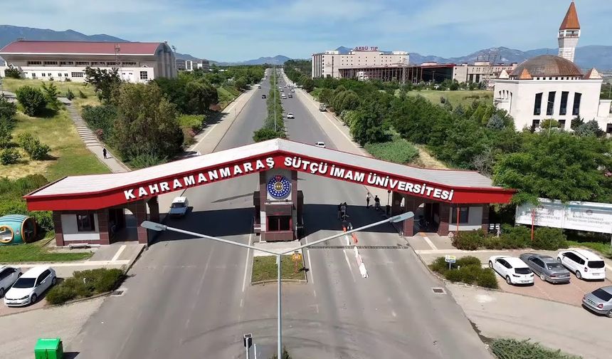 Kahramanmaraş'ta iki üniversiteye 63 kişi alınacak!
