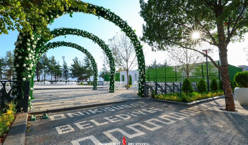 Onikişubat Belediyesi Kır Düğün Salonu Randevu Sistemi hizmete açıldı