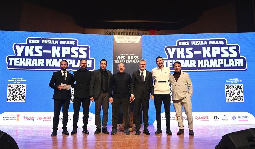 Kahramanmaraş’ta gençlik kamplarıyla sınava hazırlık süreci destekleniyor