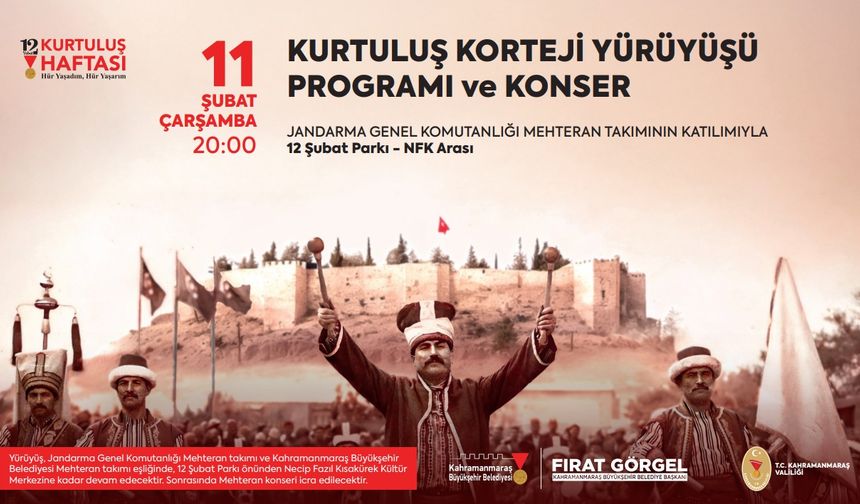 Kahramanmaraş’ın Kurtuluş Programı belli oldu