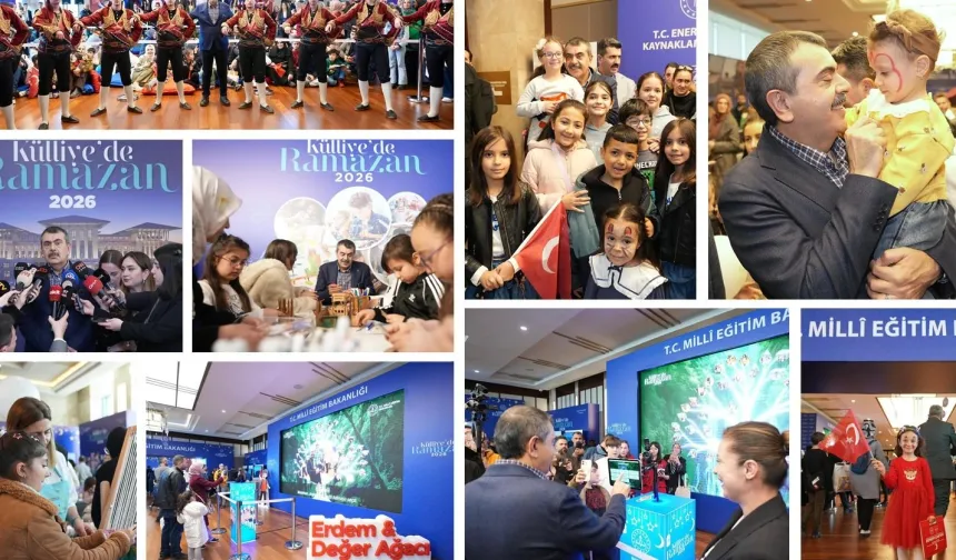 Bakan Tekin'den 'Külliyede Ramazan' stantlarına ziyaret