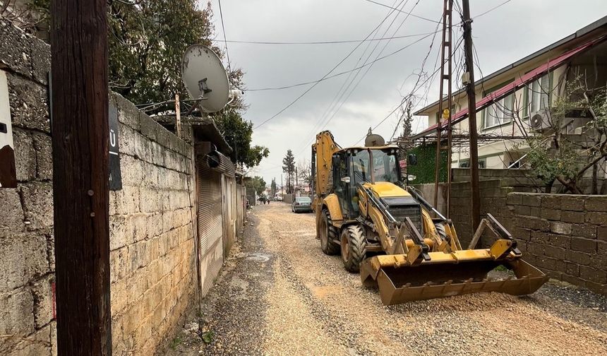 Sağanak sonrası ilçelerde yoğun temizlik çalışması