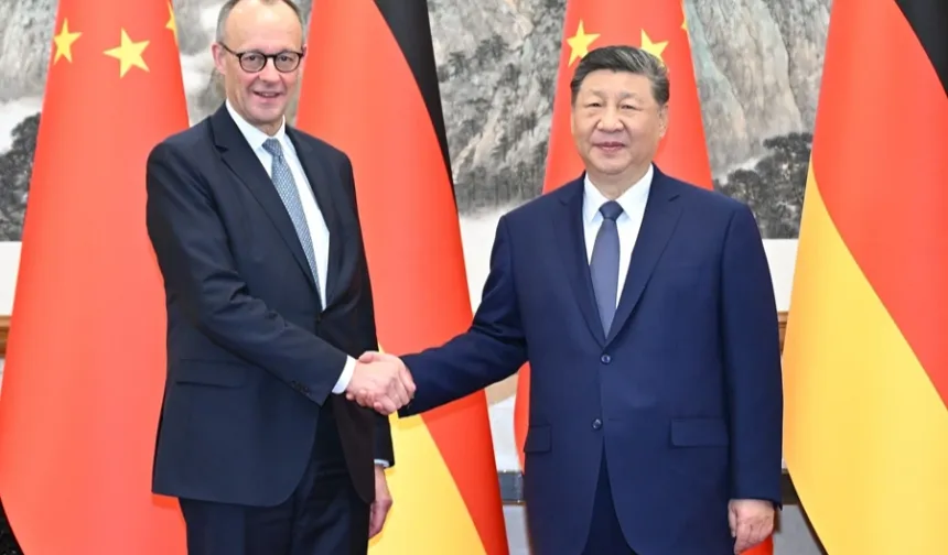 CGTN: Merz'in Çin ziyareti, Çin-Almanya ve Çin-Avrupa ilişkilerine yeni bir ivme kazandırdı