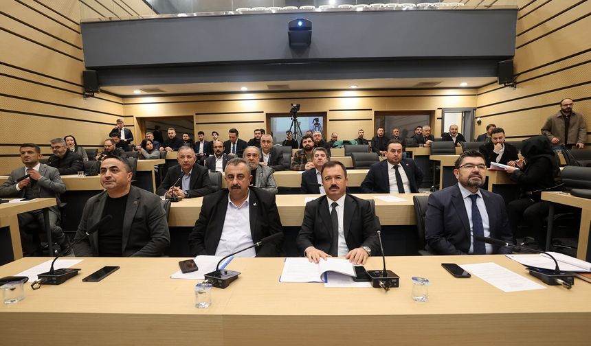 Dulkadiroğlu Belediyesi Şubat meclis toplantısı yapıldı