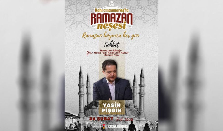 Kahramanmaraş’ta Ramazan Sokağı etkinliklerinde Ramazan’ın hikmeti