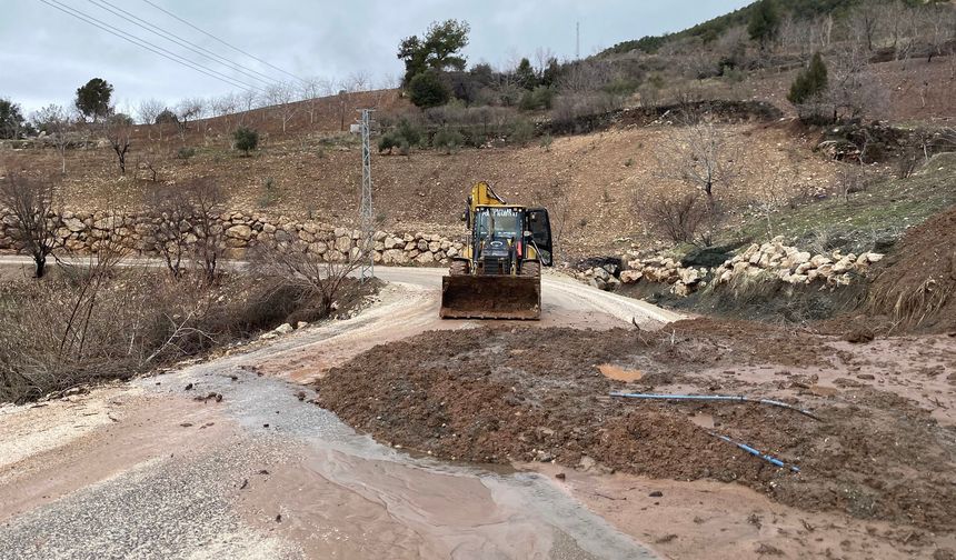 Kahramanmaraş’ta kırsal mahallelerde ulaşım güvenliği sağlanıyor