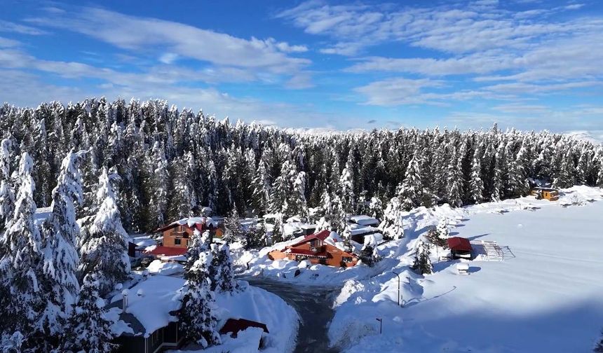 Kahramanmaraş’ta kış turizmi canlandı: Başkonuş Yaylası ilgi görüyor