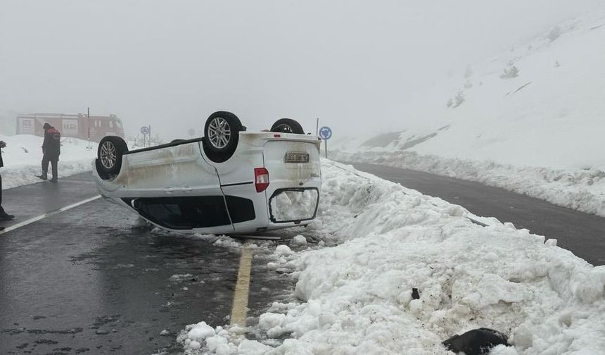 Kahramanmaraş’ta araç takla attı: 2’si çocuk 6 kişi yaralandı
