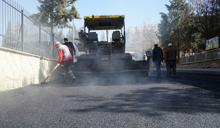 Kahramanmaraş’ta yollar yenileniyor