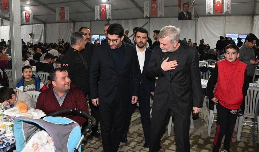 Kahramanmaraş’ta Ramazan buluşması: Başkan Görgel vatandaşlarla iftar yaptı