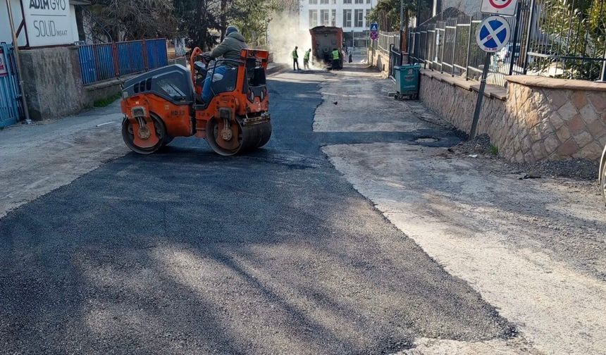 Kahramanmaraş’ta altyapı sonrası asfalt hamlesi