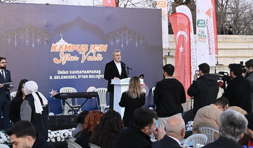 Kahramanmaraş’ta binlerce genç Büyük Gençlik İftarı’nda buluştu