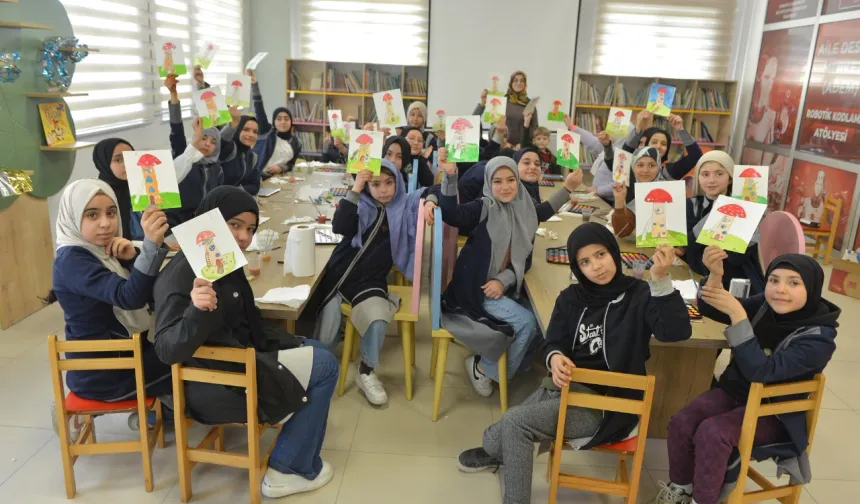 Kütüphane Haftası Kutlama programı çocuklar İçin özel bir etkinlikle başladı