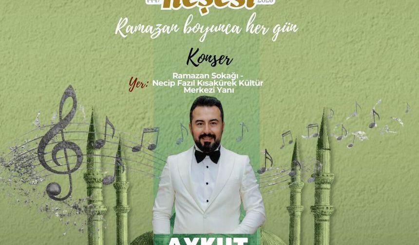 Kahramanmaraş’ta Ramazan Sokağı’nda tasavvuf musiki konseri düzenlenecek