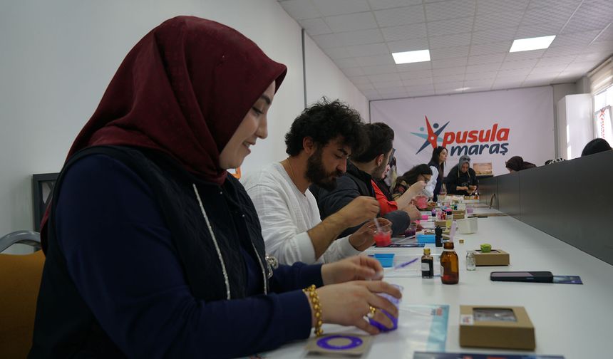Kahramanmaraş’ta gençler sabun yapmayı öğrendi