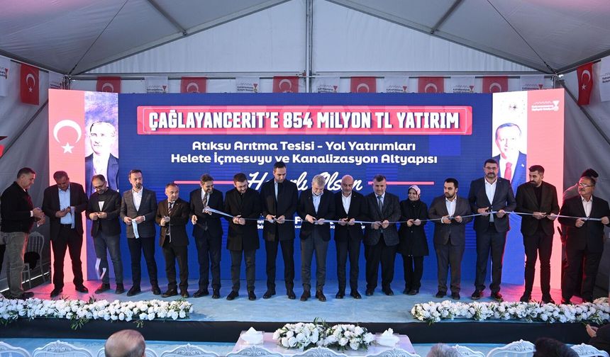 Başkan Görgel açıkladı: Çağlayancerit’e 23 ayda 854 milyon TL yatırım