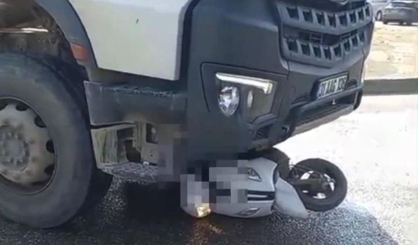 Kahramanmaraş’ta beton mikseri ile çarpışan motosiklet sürücüsü hayatını kaybetti