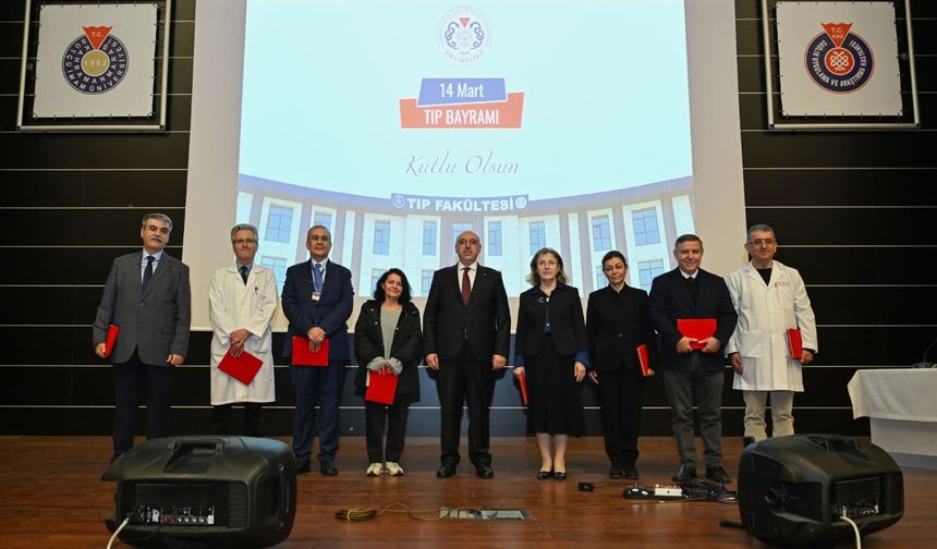KSÜ’de 14 Mart Tıp Bayramı ve Vefa Töreni düzenlendi