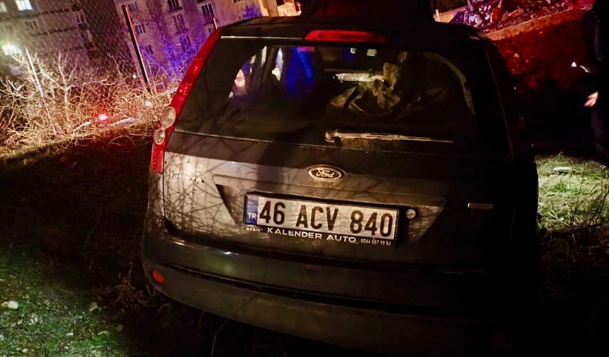 Kahramanmaraş'ta korkutan kaza! Direksiyon hakimiyetini kaybedince savruldu