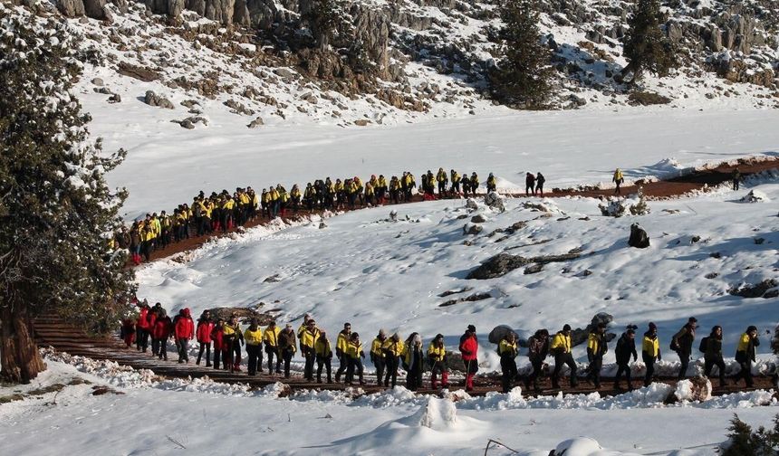 Kahramanmaraş’ta Muhsin Yazıcıoğlu için Keş Dağı’nda duygulandıran anma