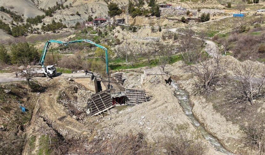 Bertiz'de 63 yıllık köprü çilesi bitiyor!