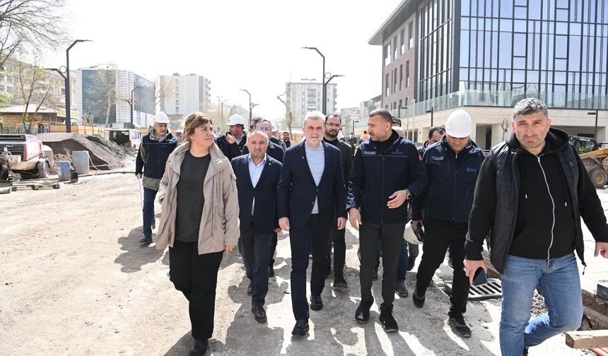 Kahramanmaraş şehir merkezinde kentsel tasarım projelerinde sona gelindi