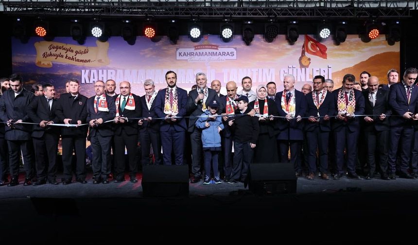 İstanbul’da Kahramanmaraş Rüzgârı;Tanıtım Günleri Başladı