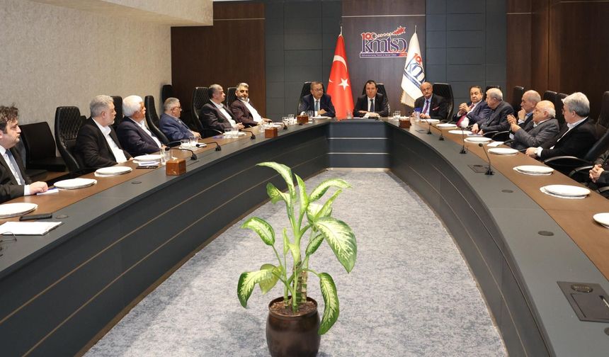 KMTSO yüksek istişare kurulu toplandı