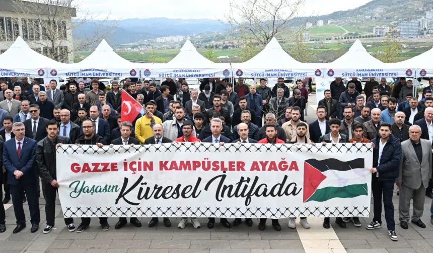 KSÜ’de “İşgale Son Esirlere Özgürlük” etkinliği düzenlendi