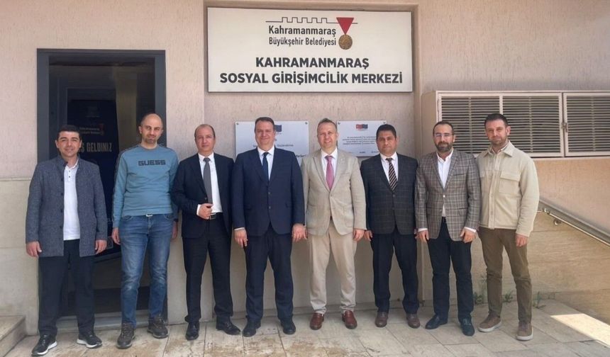 Büyükşehir’in Sosyal Girişimcilik Merkezi, KOSGEB Heyetini Ağırladı
