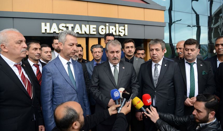 BBP Genel Başkanı Destici’den KSÜ Tıp Fakültesi Hastanesi’ne ziyaret