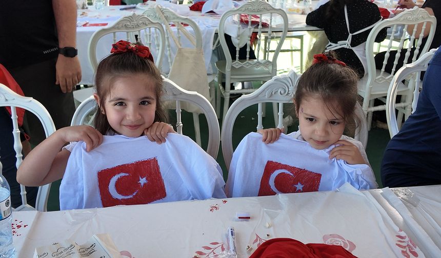 Anne ve Çocuklar, 19 Mayıs’ta Bayrak Temalı Etkinlikte Buluştu