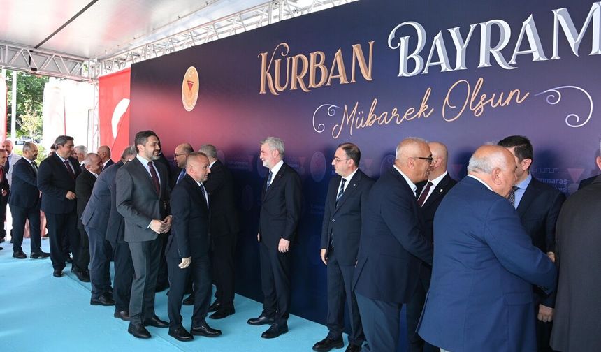 Birlik, Beraberlik ve Dayanışma Ön Plana Çıktı… Kahramanmaraş Bayramlaştı