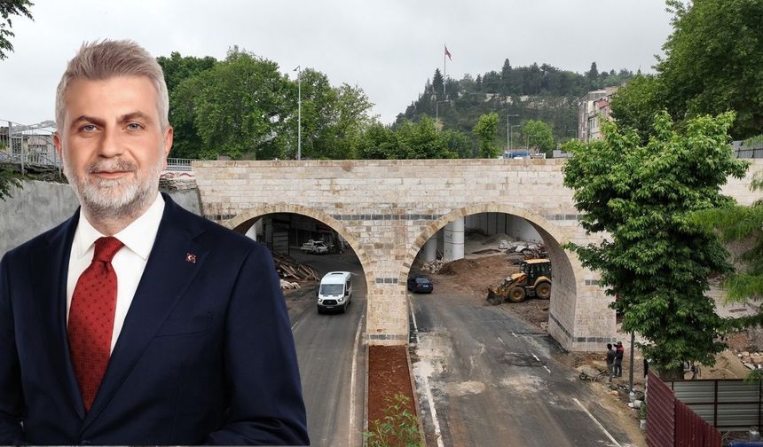Tarihi Kanlıdere Köprüsü’nün restorasyonu tamamlanıyor
