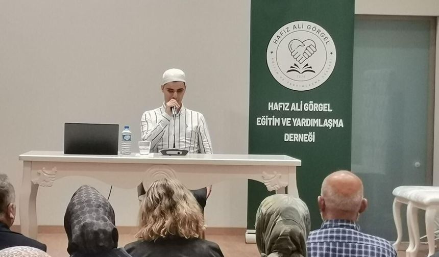 Kahramanmaraş'ta anlamlı anma: Hafız Ali Görgel Efendi