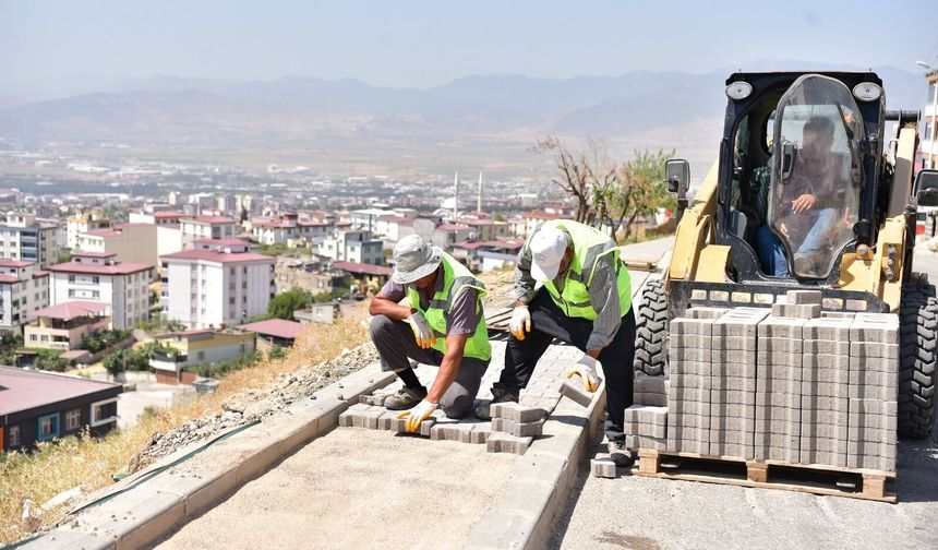 Dulkadiroğlu Belediyesi Ballıca'nın çehresini değiştirdi