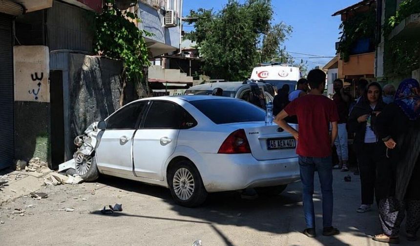 Kahramanmaraş’ta trafik kazası biri çocuk 2 yaralı