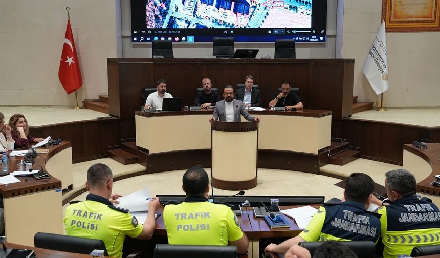 Kahramanmaraş'ta UKOME toplantısı ile ulaşım altyapısı güçlendiriliyor