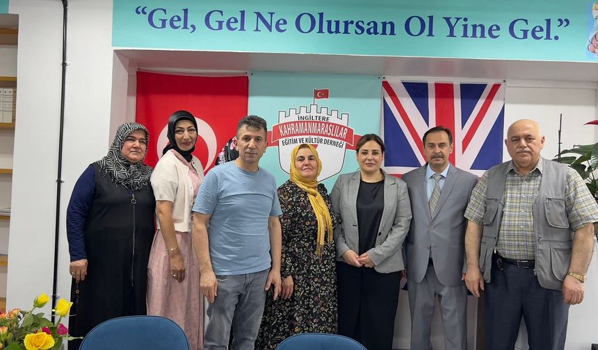 Londra’da Kahramanmaraş rüzgarı! Babalar Günü’nde anlamlı buluşma