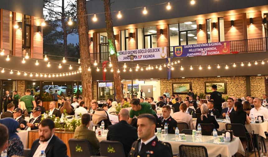 Kahramanmaraş'ta Jandarma'nın 187. yılı şehit aileleri ve gazilerle kutlandı