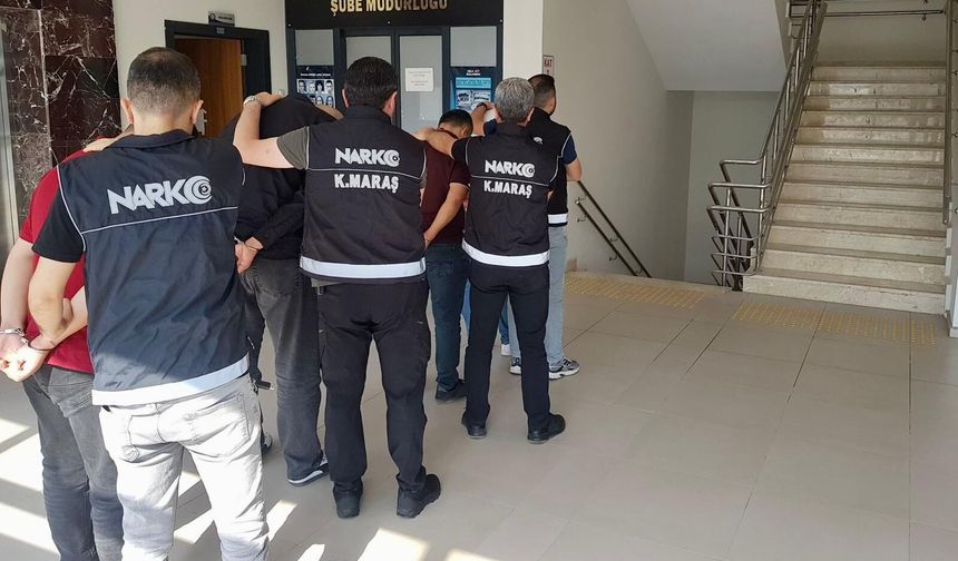 Kahramanmaraş’ta rekor narkotik operasyonu: 195 bin 440 hap ele geçirildi