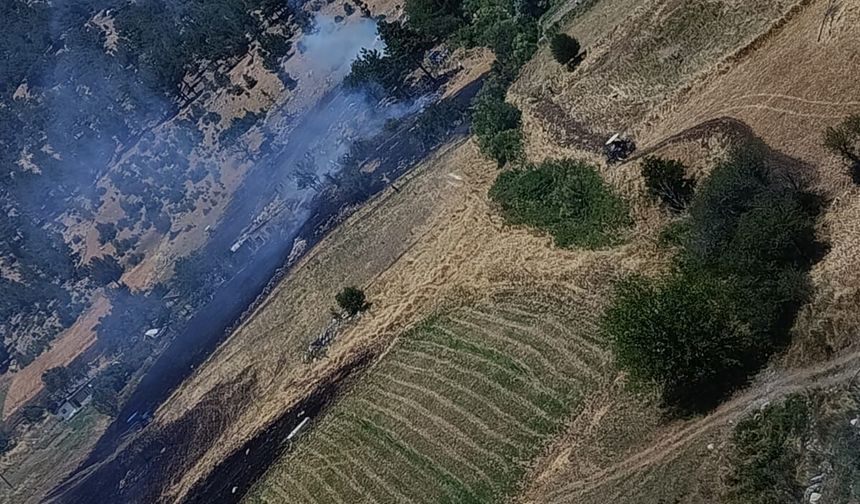 Kahramanmaraş'ta iki bölgede orman yangını paniği