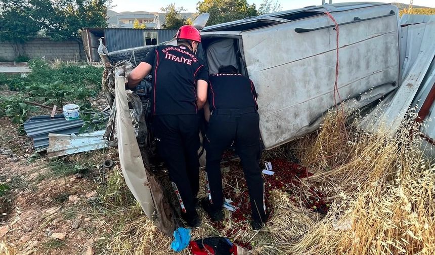 Kahramanmaraş’ta Yedikuyular yolunda trafik kazası: 4 yaralı