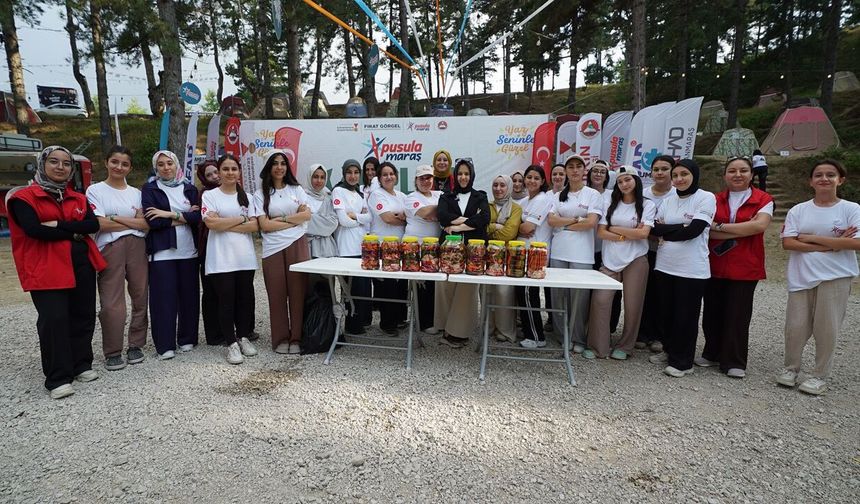 Pusula Maraş'tan gençlere özel renkli gastronomi kampı