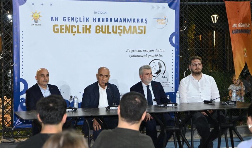 Başkan Görgel gençlerle buluştu: Kahramanmaraş'ta yeni vizyon