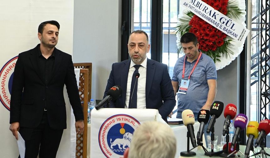 Kahramanmaraş İstiklalspor’da yeni başkan Ahmet Gülpak