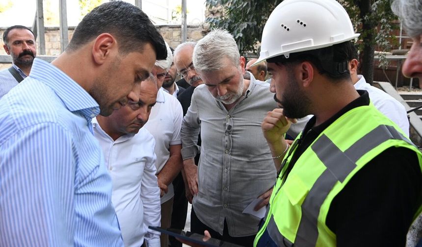 Kahramanmaraş tarihi kaledeki restorasyon çalışmalarında sona yaklaştı